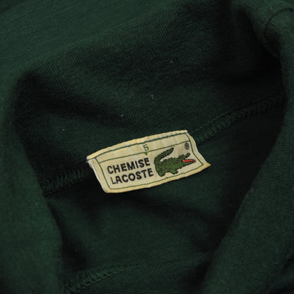 2x Vintage Lacoste Rollkragenpullover aus Wolle Größe 5 - Grün &amp; Marineblau