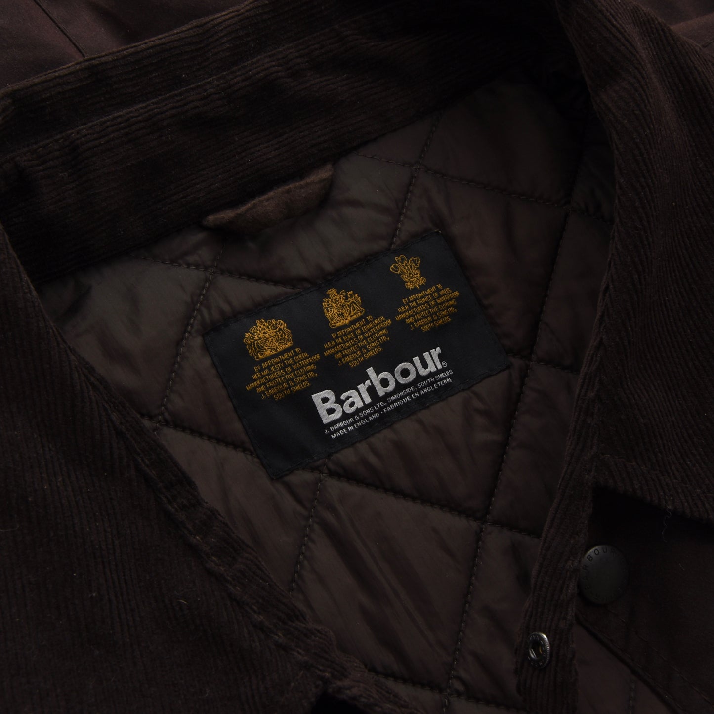 Barbour Eton Wachsjacke Größe XXXXL - Braun