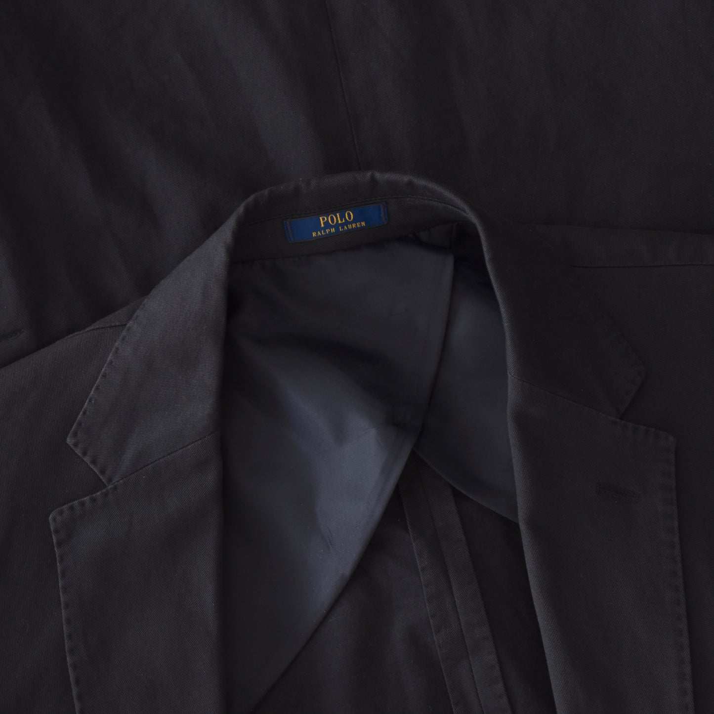 Polo Ralph Lauren Cotton/Linen Jacket Size 44R - Navy Blue
