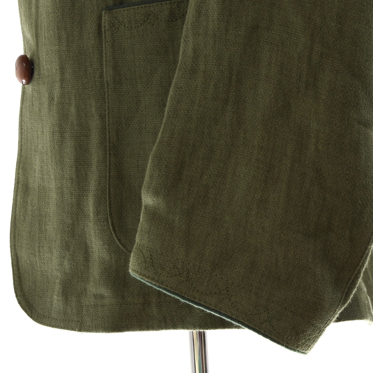 NWT Tofana x Lodenfrey Linen Janker/Jacket Size 48 - Green