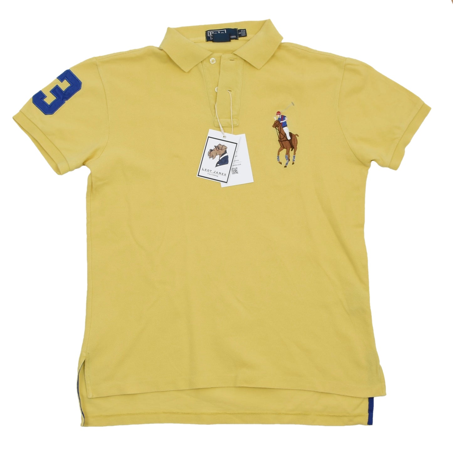 3x Polo Ralph Lauren Polo Shirts Shirts Size S Custom/Slim - Blue, Red, & Yellow