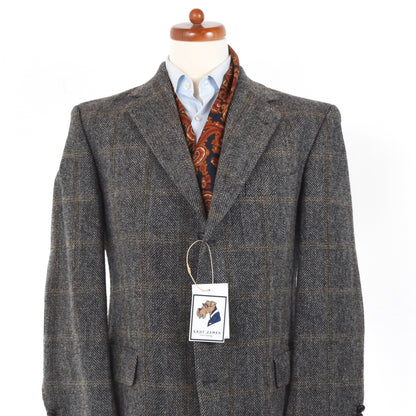 Mario Barutti Harris Tweed Wolljacke Größe 25/40S