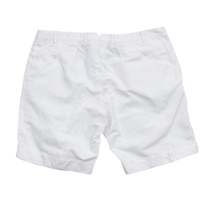 Incotex Chinolino Linen/Cotton Shorts Size 56 - White