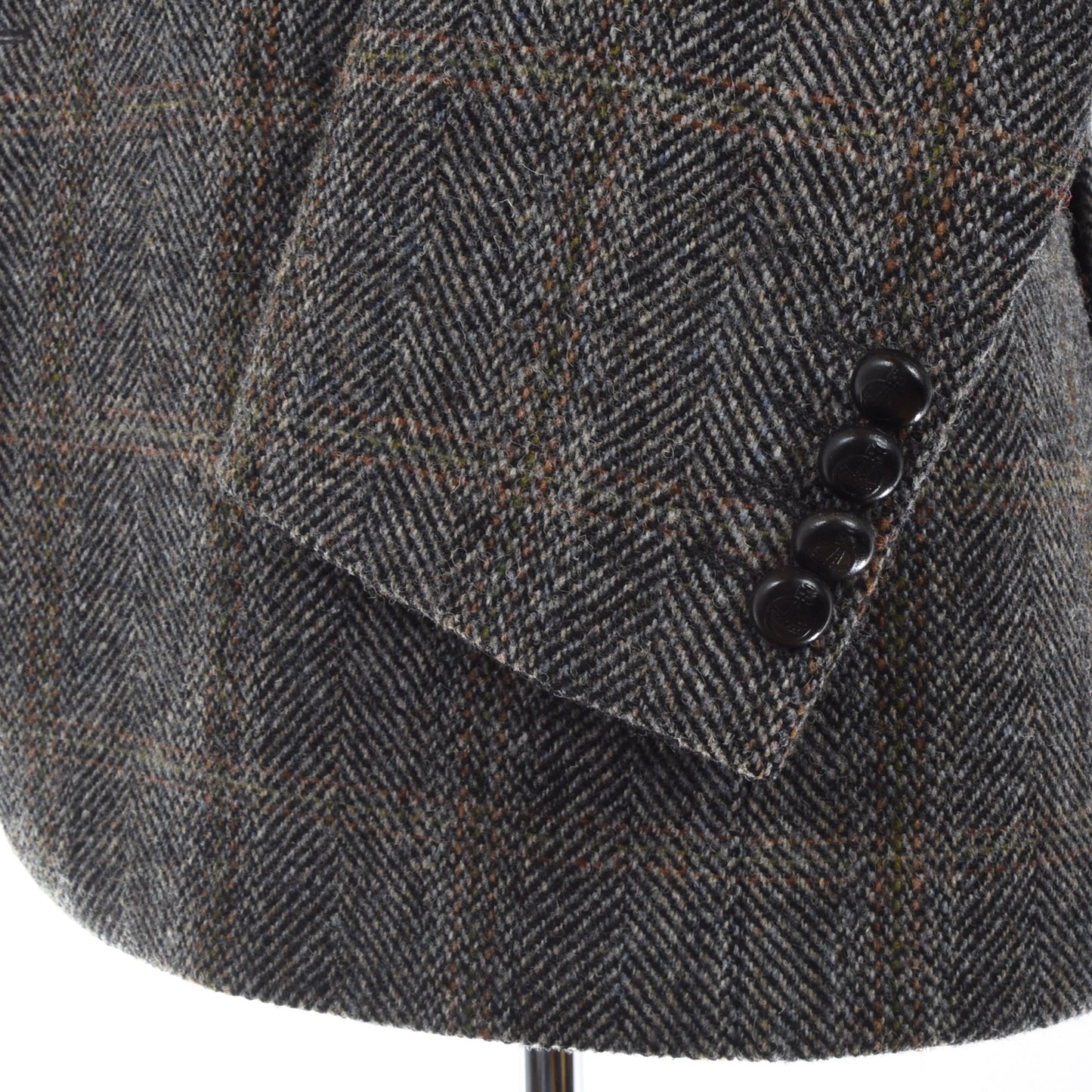 Mario Barutti Harris Tweed Wolljacke Größe 25/40S