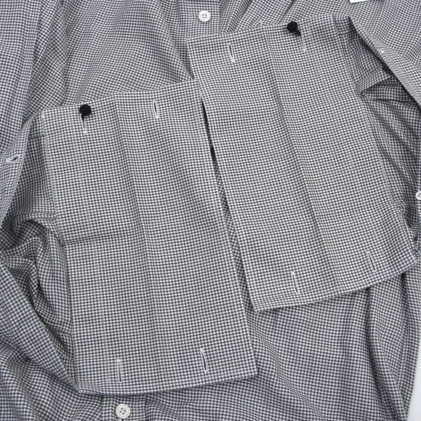 Tom Ford French Cuff Shirt Size 42 - Houndstooth