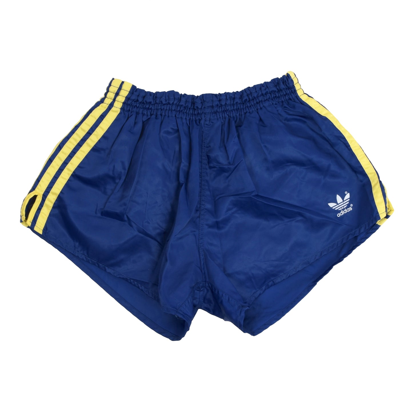 Vintage Adidas Sprinter Shorts Größe D6 - blau/gelb