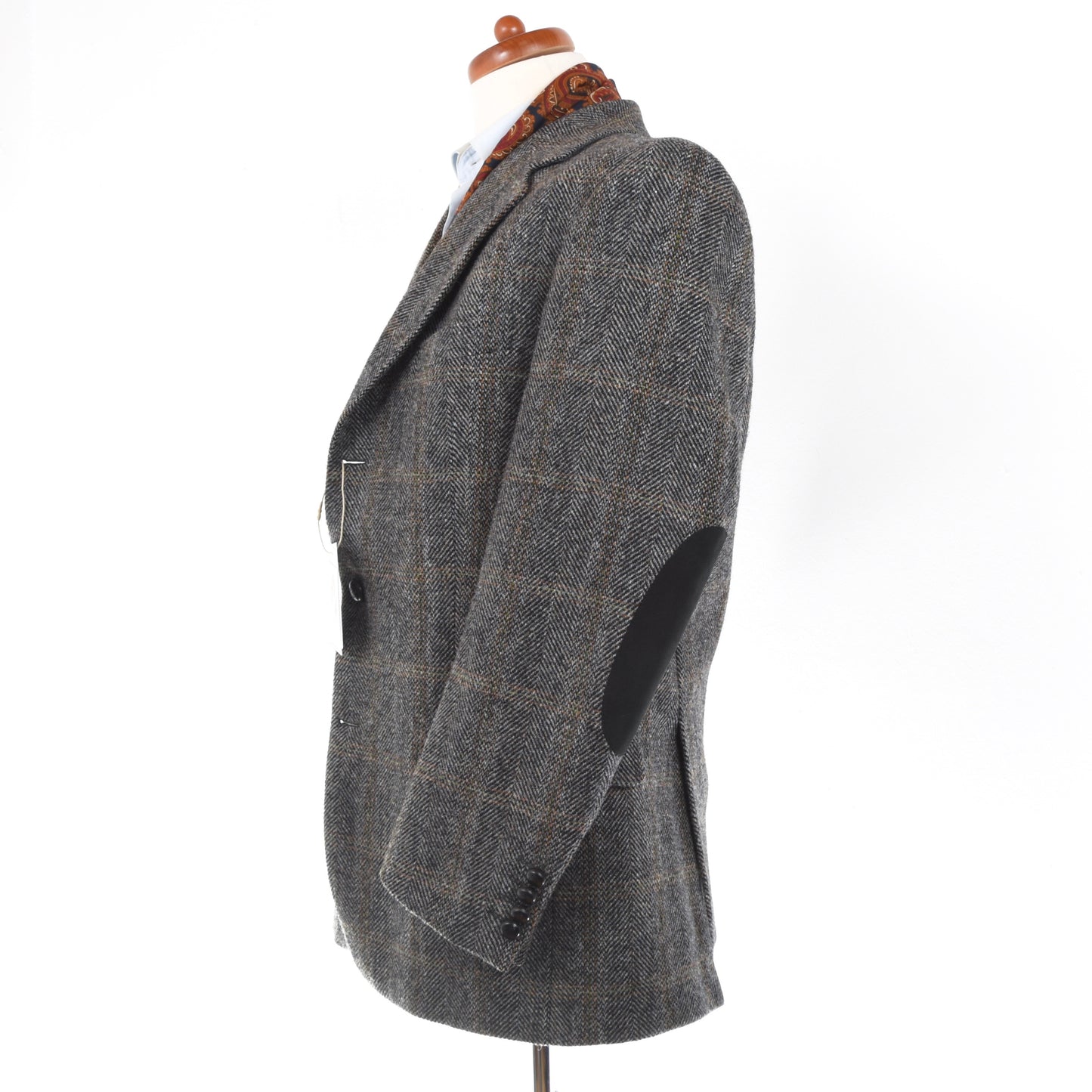 Mario Barutti Harris Tweed Wolljacke Größe 25/40S