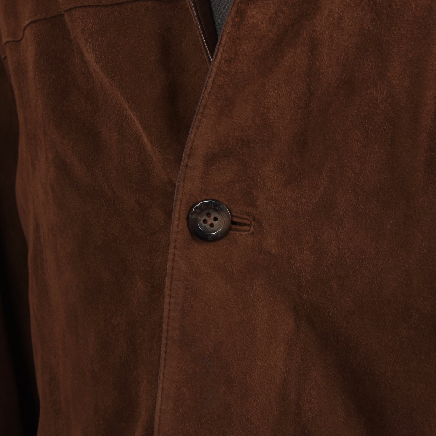 Serra by Torras Suede Jacket Size 58 - Tobacco Brown