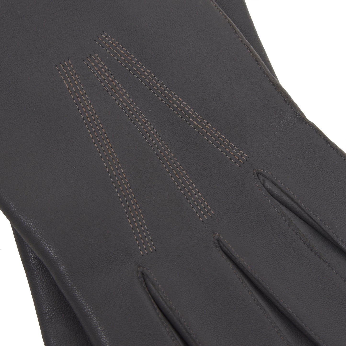 Classic Nappa Leather Gloves Lined - Grey