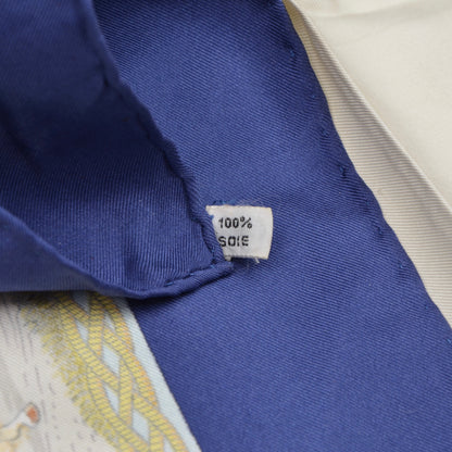 Hermès Paris Philippe Ledoux Grands Attelages Silk Scarf