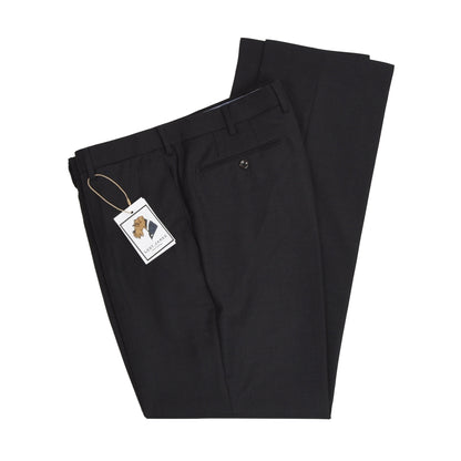 Incotex Super 100s High Comfort Wool Pants - Charcoal