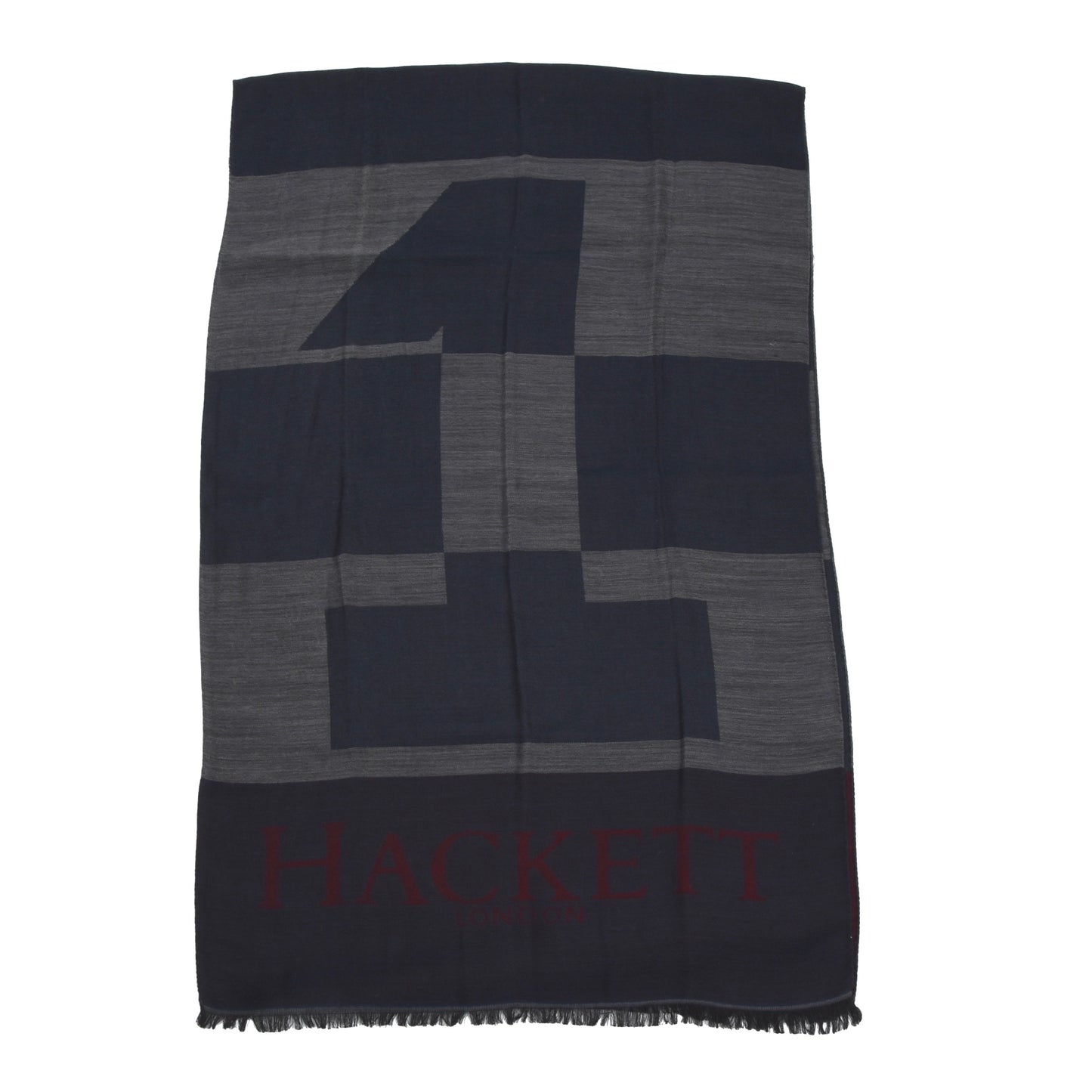 Hackett London #1 Schal - Navy/Grau