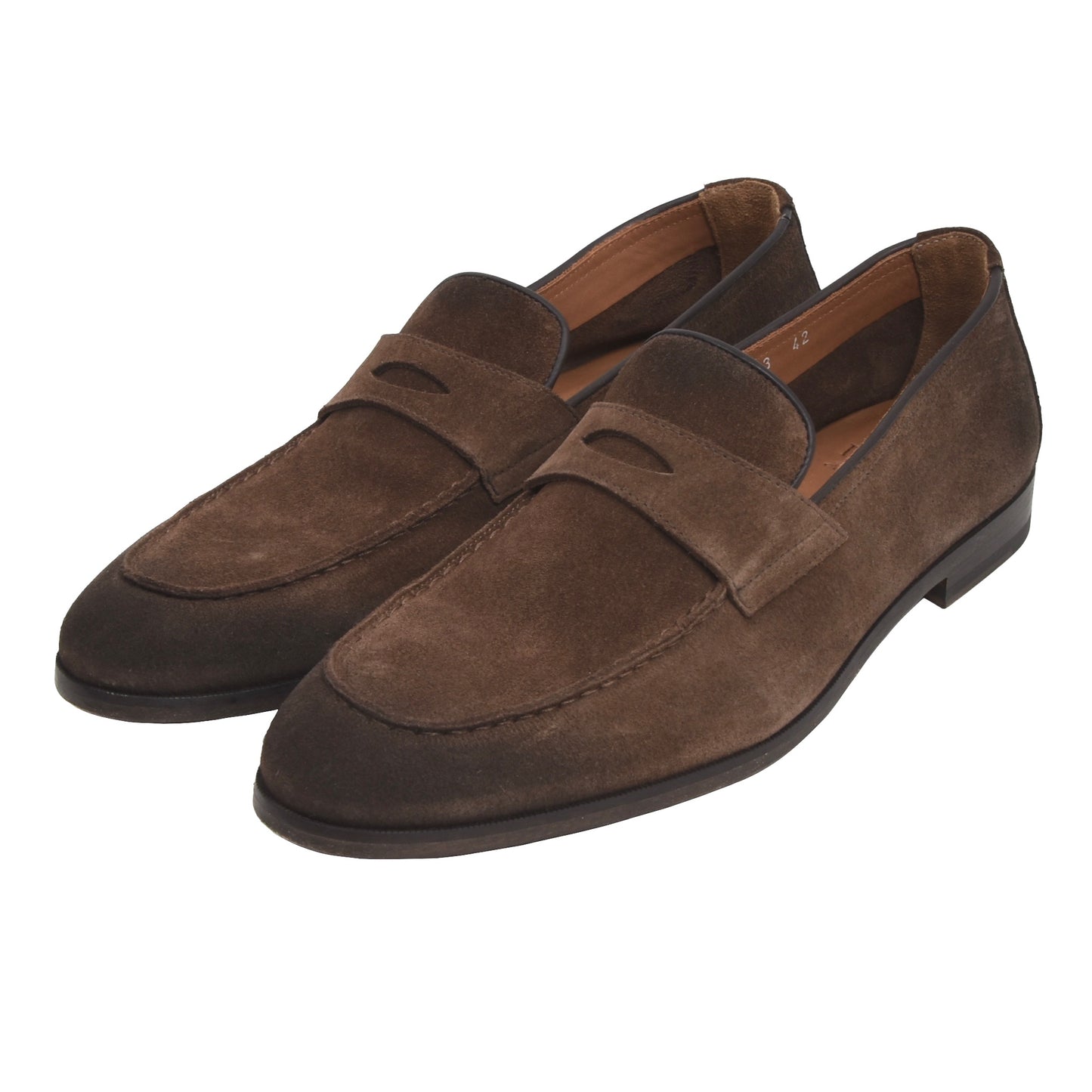 Doucal's Suede Loafers Size 42 - Brown