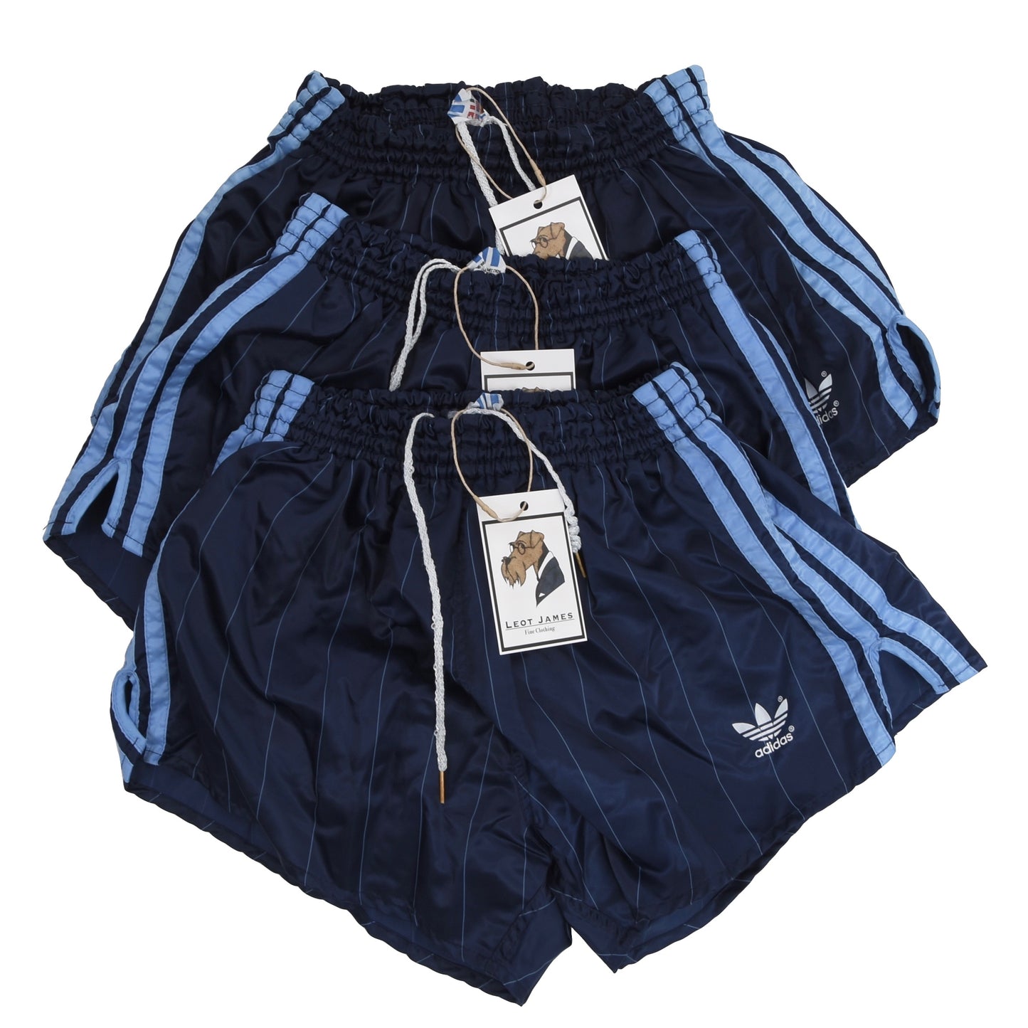 Vintage Adidas Sprinter Shorts Größe 6 - Navy
