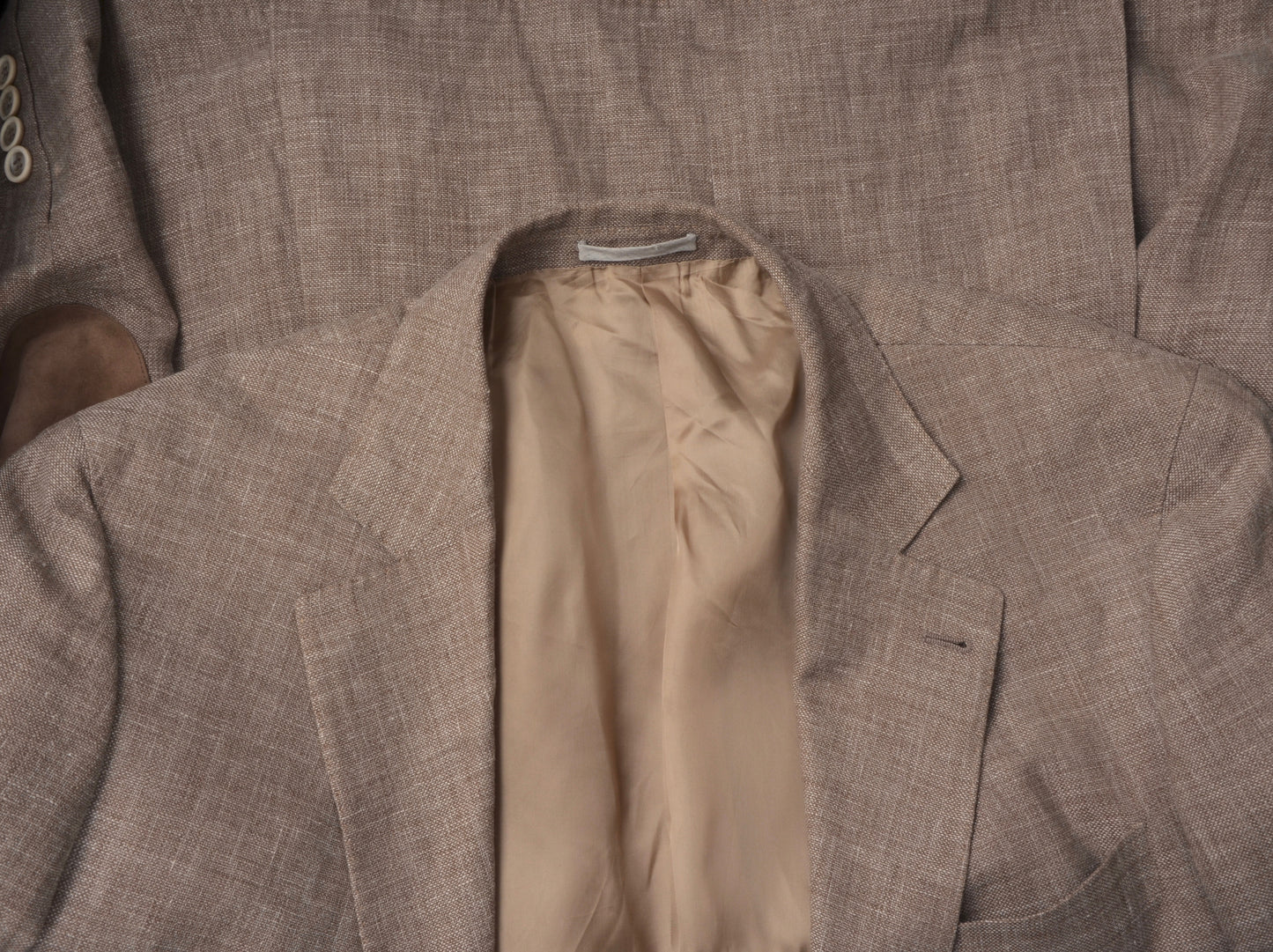 Brunello Cucinelli Linen/Wool/Silk Size 50 - Sand