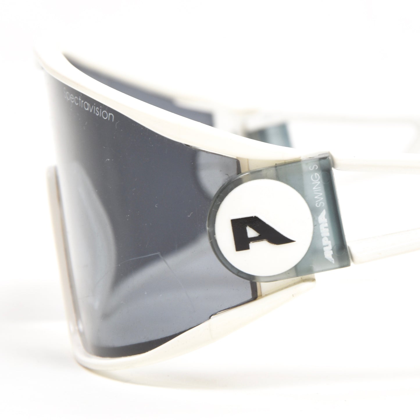 Vintage Alpina Swing Shield Sunglasses - White