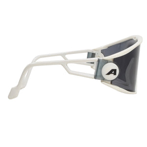 Vintage Alpina Swing Shield Sonnenbrille - weiß
