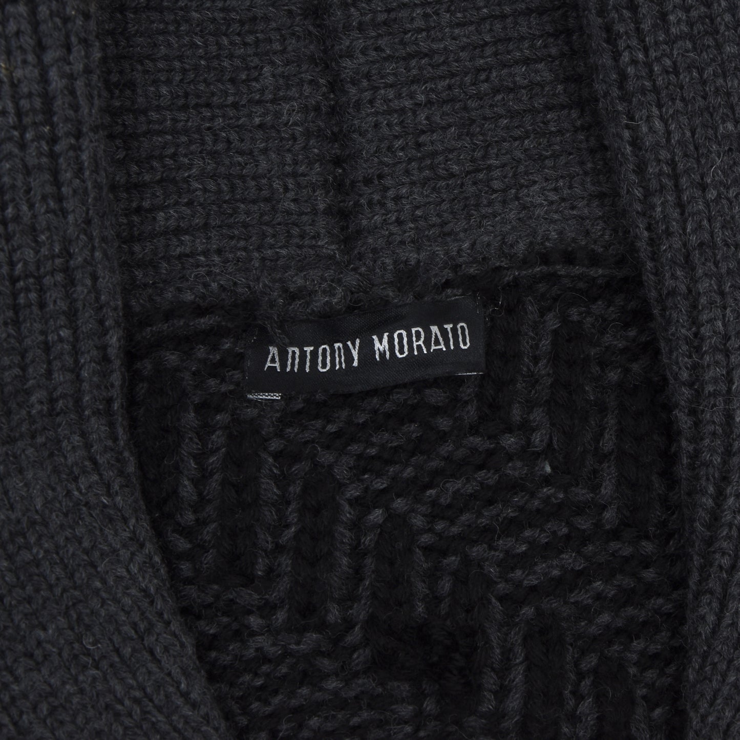Antony Morato Wool-Acrylic Cardigan Sweater Size XL