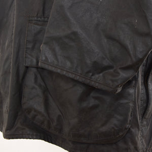 Barbour Beaufort A145 Waxed Jacket Size C42/107cm - Black – Leot James