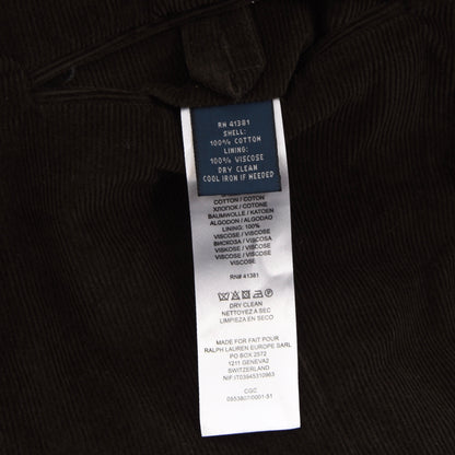 Polo Ralph Lauren Custom Fit Cordjacke Größe 40R - Braun