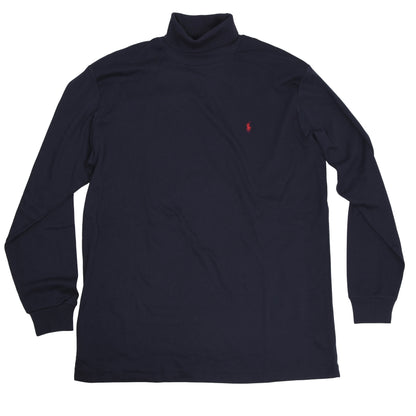 Polo Ralph Lauren Cotton Turtleneck Sweater Size XL - Navy Blue