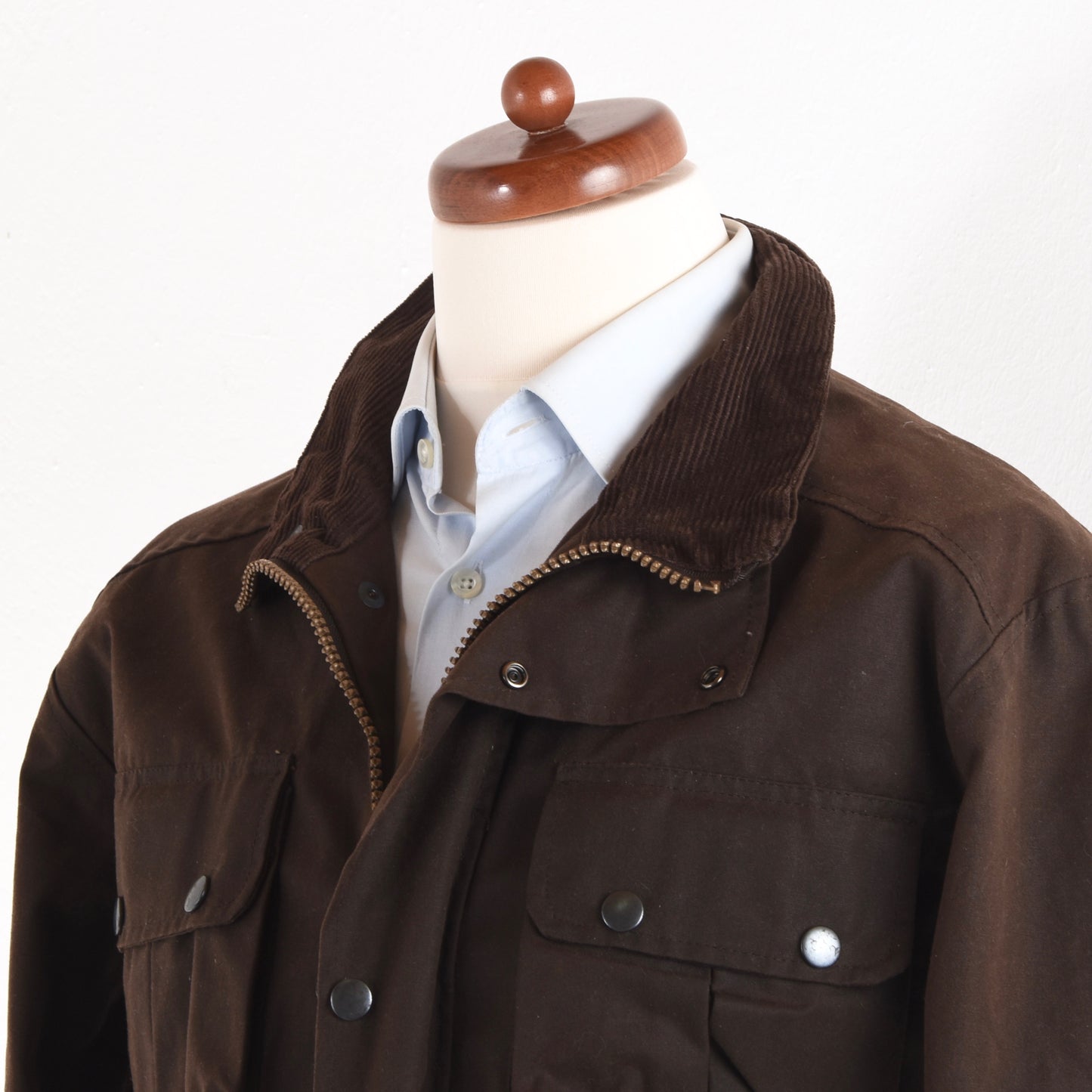 Royal Spencer Wachsjacke Größe M - Braun