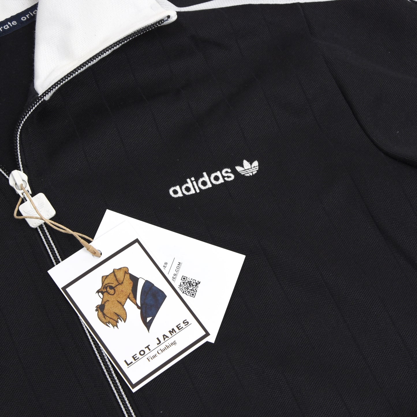 Adidas Firebird Trainingsjacke Größe M - Schwarzer Selbststreifen