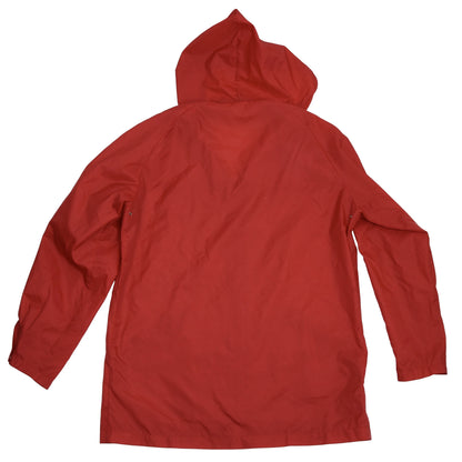 Vintage '80s Adidas Nylon Rain Jacket Size 52 - Red