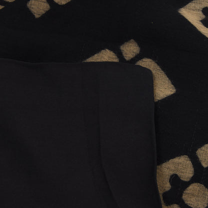 Giorgio Armani Silk/Wool Dress Scarf - Black