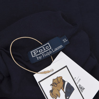 Polo Ralph Lauren Rollkragenpullover aus Baumwolle Größe XL - Marineblau