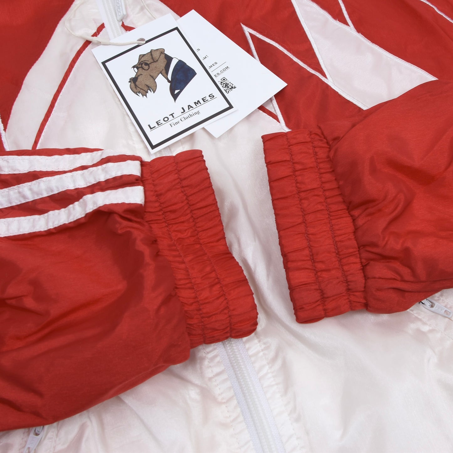 Vintage Adidas Jogginganzug Austria Größe D6/D7 - Rot & Weiß