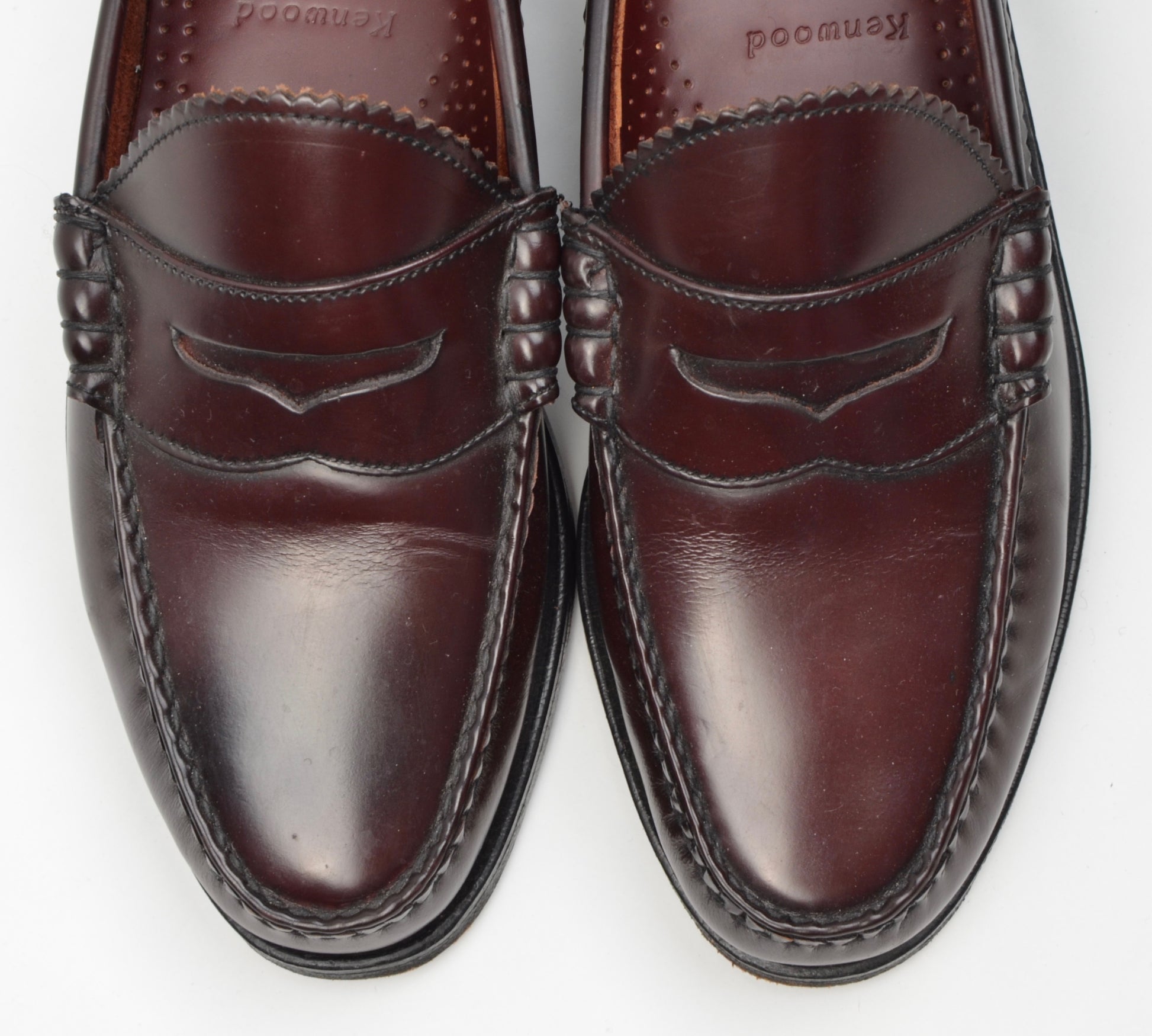 Allen Edmonds Kenwood Loafer GroBe 8 5 E Burgund