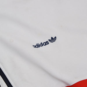 Vintage 80er Jahre Adidas Trainingsanzug Größe D8 - rot, weiß, Marine