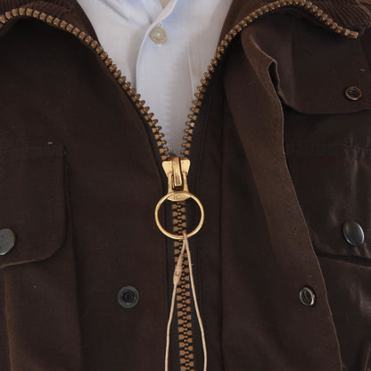 Royal Spencer Wachsjacke Größe M - Braun