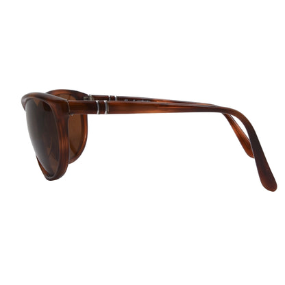 Vintage Persol 58412 Wrap Around Sunglasses - Gold & Tortoise