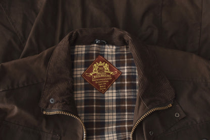 Royal Spencer Wachsjacke Größe M - Braun