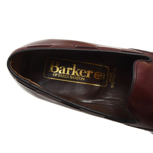 Barker Clive Loafer Größe 8.5F - Burgund