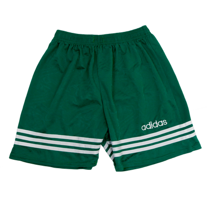 Vintage Adidas Jacquard Shorts Größe D8/US L - grün