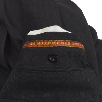 George's Bespoke London Wool Suit Inc. 2 Paar Hosen – Grau