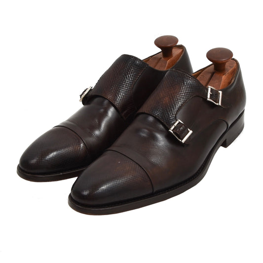 Magnanni Double Monk Schuhe Größe 42 - Braun