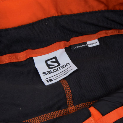 Salomon ClimaPro Storm Snowboard-/Skihose Größe L - Blaze Orange