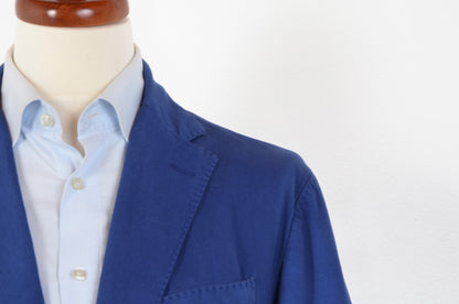 Henry Cotton's Unstructured Jacket Size 54 - Blue