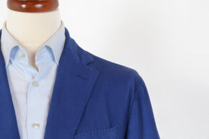 Henry Cottons unstrukturierte Jacke Größe 54 - Blau