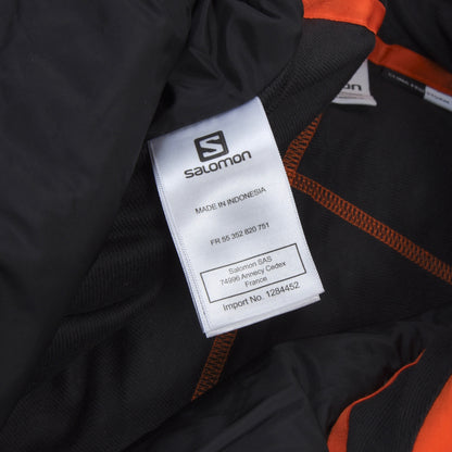 Salomon ClimaPro Storm Snowboard/Ski Pants Size L - Blaze Orange