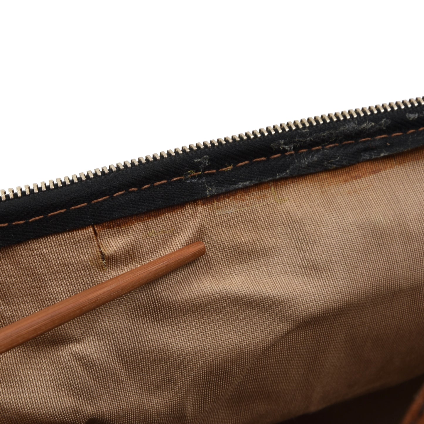 Vintage Leather Weekender/Carry-On Bag - Brown