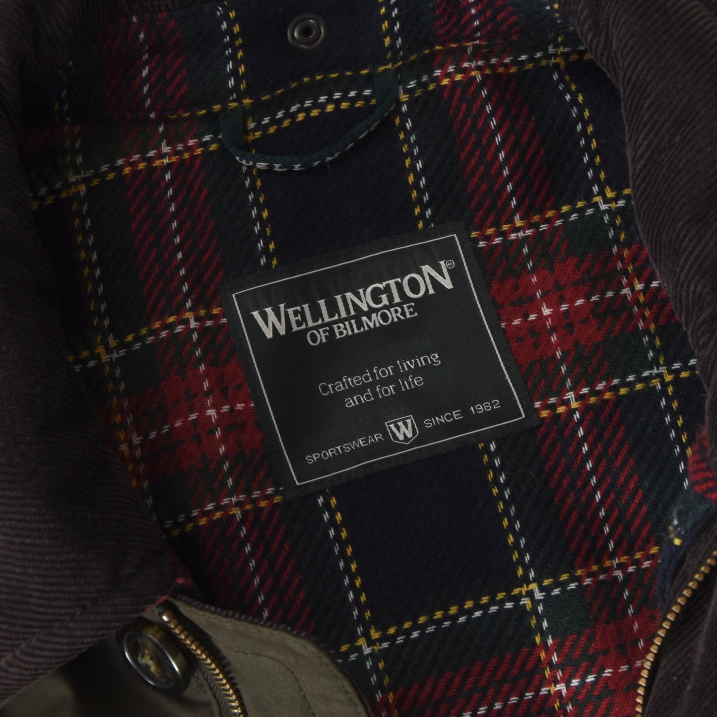 Wellington of Bilmore Finrock Jacke &amp; Futter Größe 48 - Grün