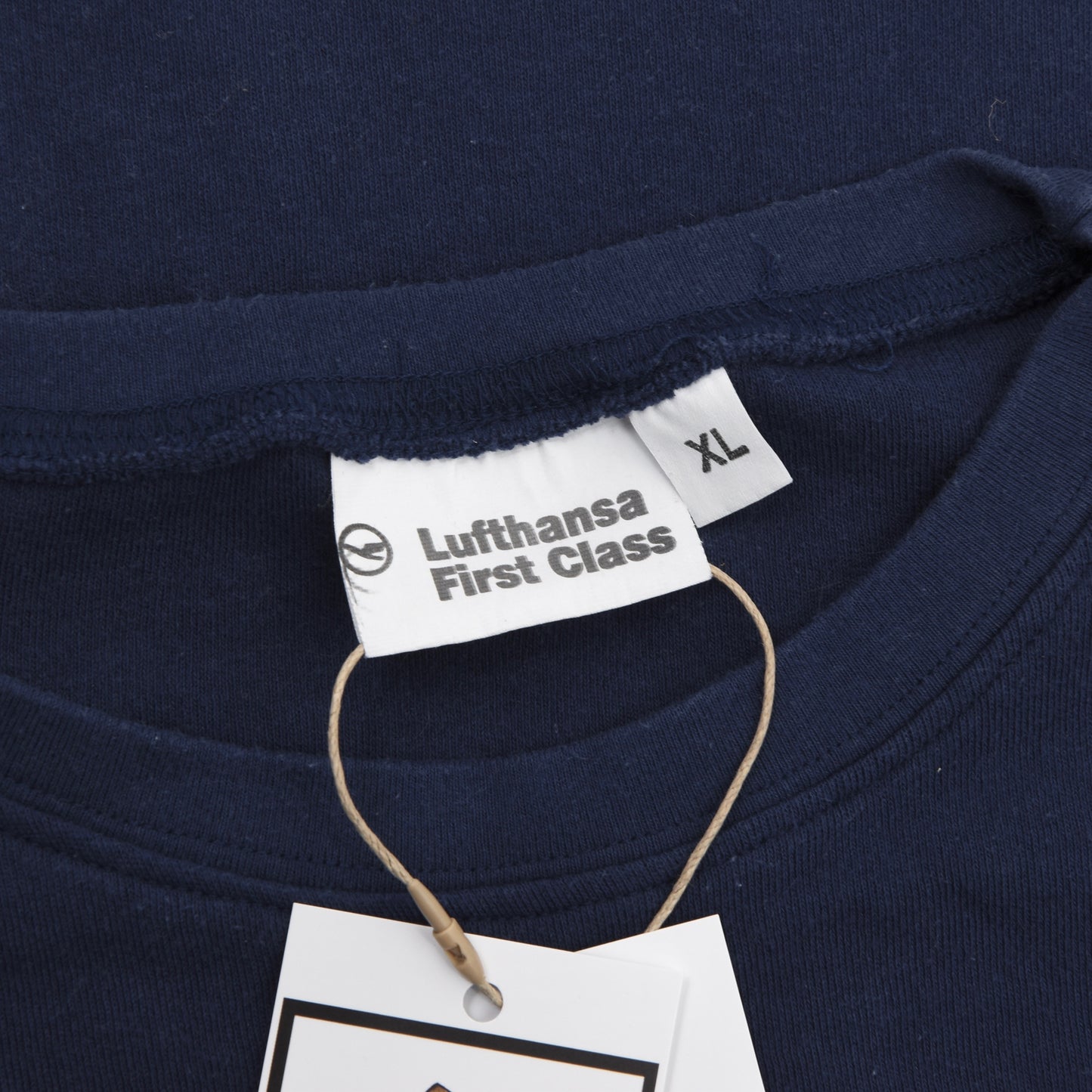 2x Lufthansa First Class/Bogner Cotton Sweatshirts/Tops Größe 54/XL - Marineblau
