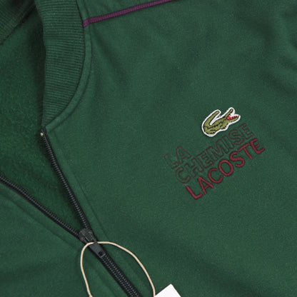 Vintage Lacoste Track Jacket/Sweatshirt Size 5 - Green