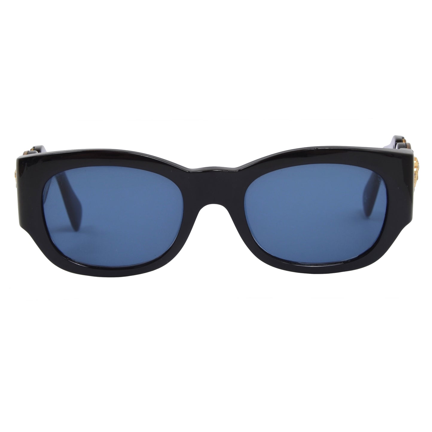 Vintage Gianni Versace Mod 413 Col 852 Sonnenbrille - schwarz