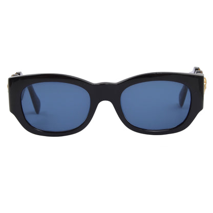 Vintage Gianni Versace Mod 413 Col 852 Sunglasses - Black